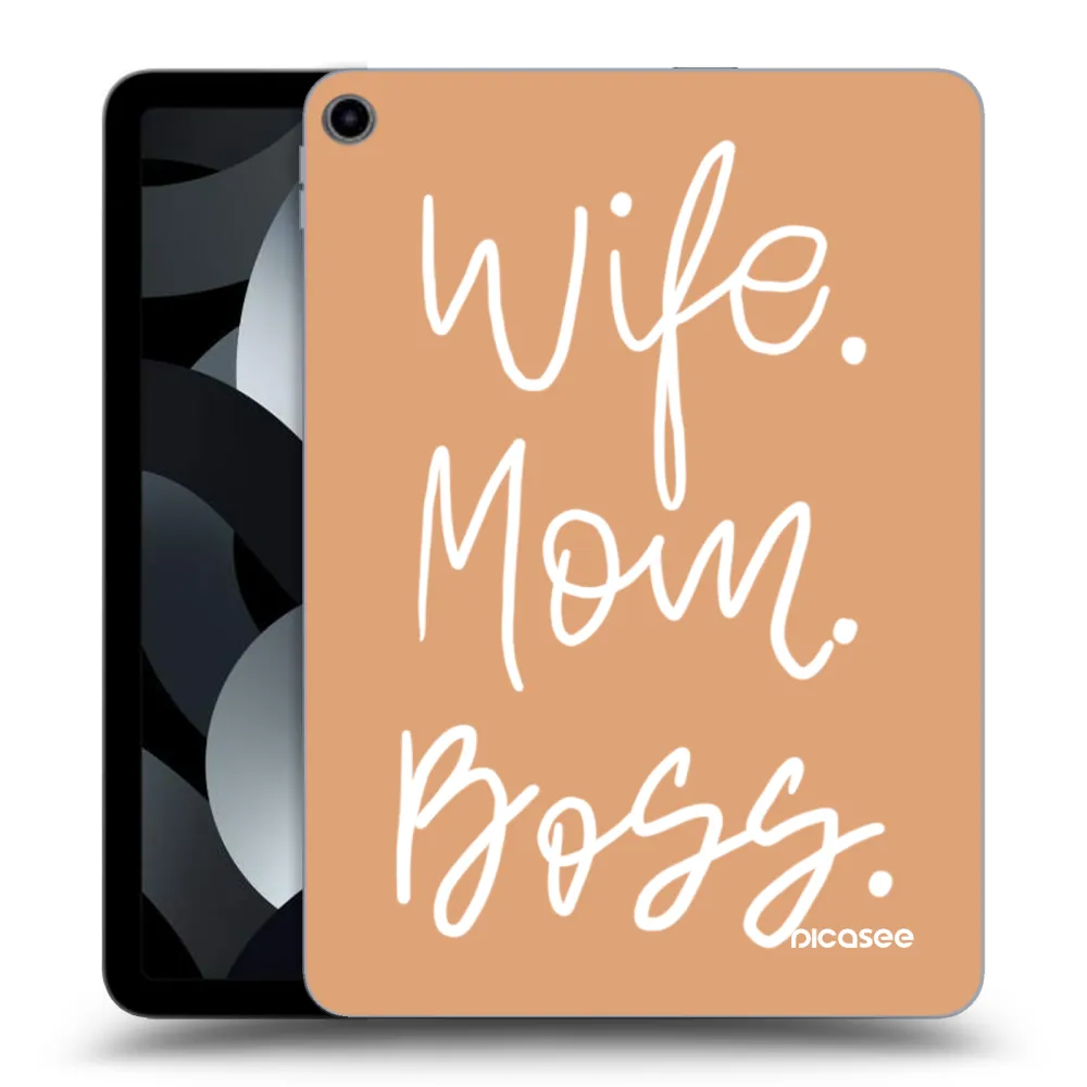 Picasee silikónový prehľadný obal pre Apple iPad Pro 11" 2019 (1.gen.) - Boss Mama