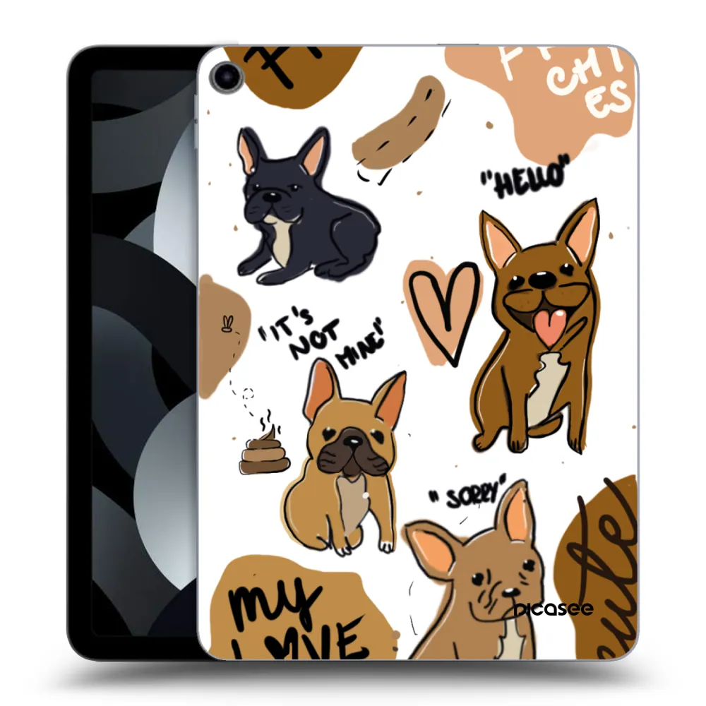 Picasee silikónový prehľadný obal pre Apple iPad Pro 11" 2019 (1.gen.) - Frenchies