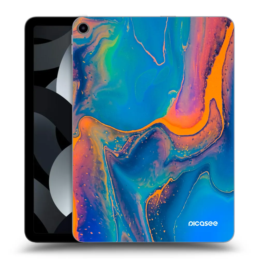 Picasee silikónový prehľadný obal pre Apple iPad Pro 11" 2019 (1.gen.) - Rainbow