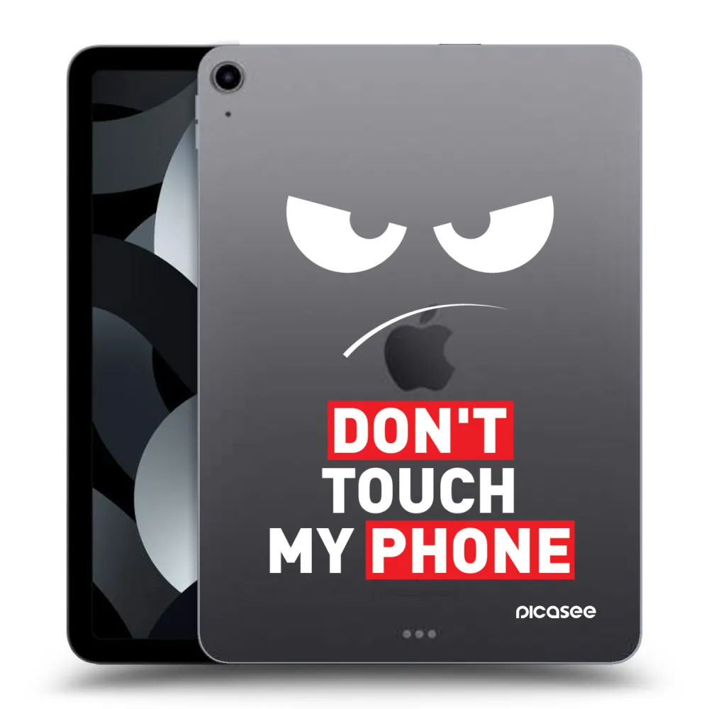 Picasee silikónový prehľadný obal pre Apple iPad Pro 11" 2019 (1.gen.) - Angry Eyes - Transparent