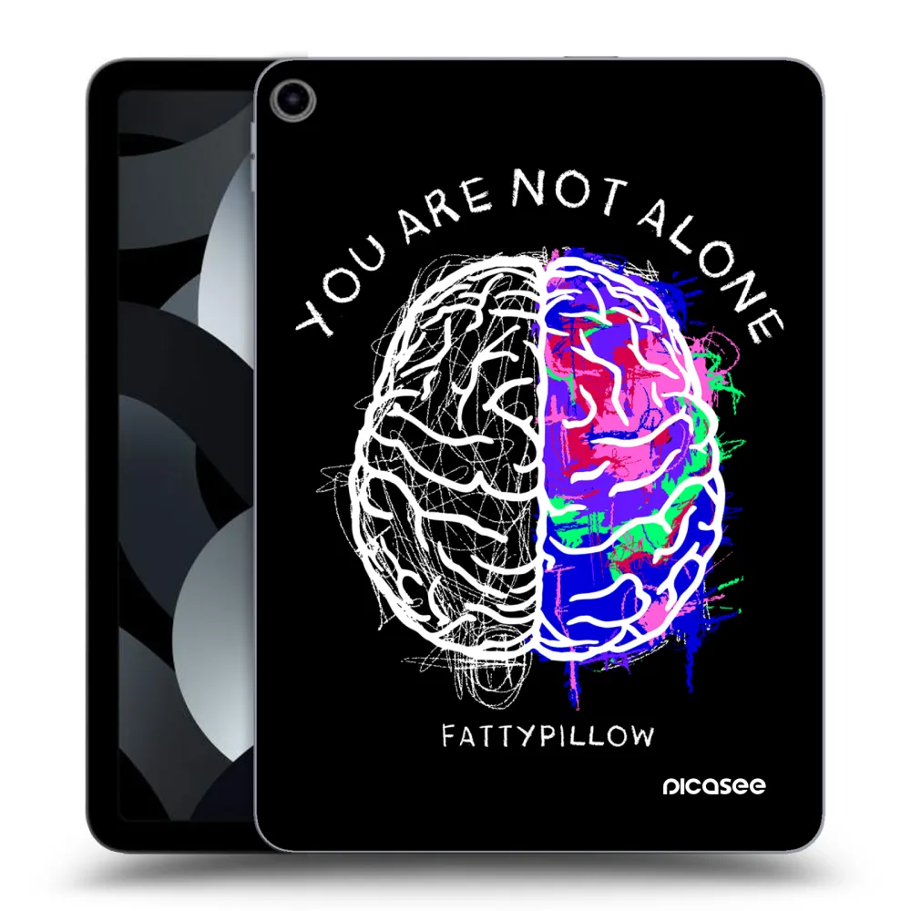 Picasee silikónový prehľadný obal pre Apple iPad Pro 11" 2019 (1.gen.) - Brain - White