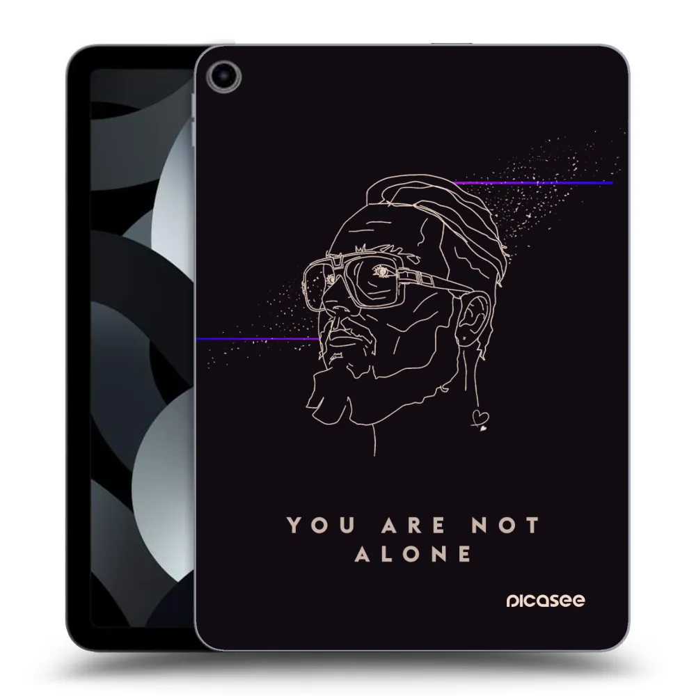 Picasee silikónový prehľadný obal pre Apple iPad Pro 11" 2019 (1.gen.) - You are not alone