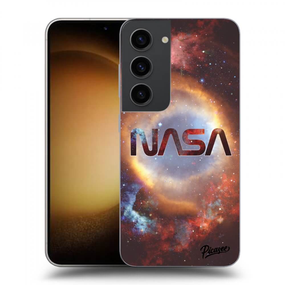 Picasee silikónový čierny obal pre Samsung Galaxy S23 5G - Nebula