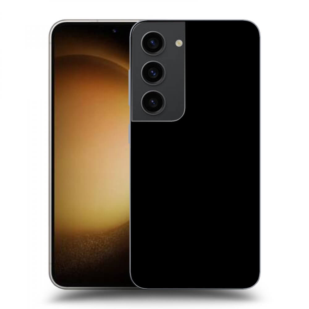 Picasee silikónový čierny obal pre Samsung Galaxy S23 5G - Separ - Black On Black 1