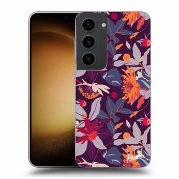 Obal pre Samsung Galaxy S23 5G - Purple Leaf