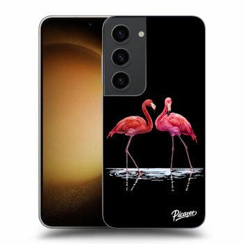 Obal pre Samsung Galaxy S23 5G - Flamingos couple