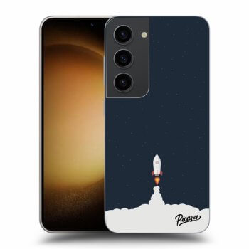 Picasee silikónový prehľadný obal pre Samsung Galaxy S23 5G - Astronaut 2
