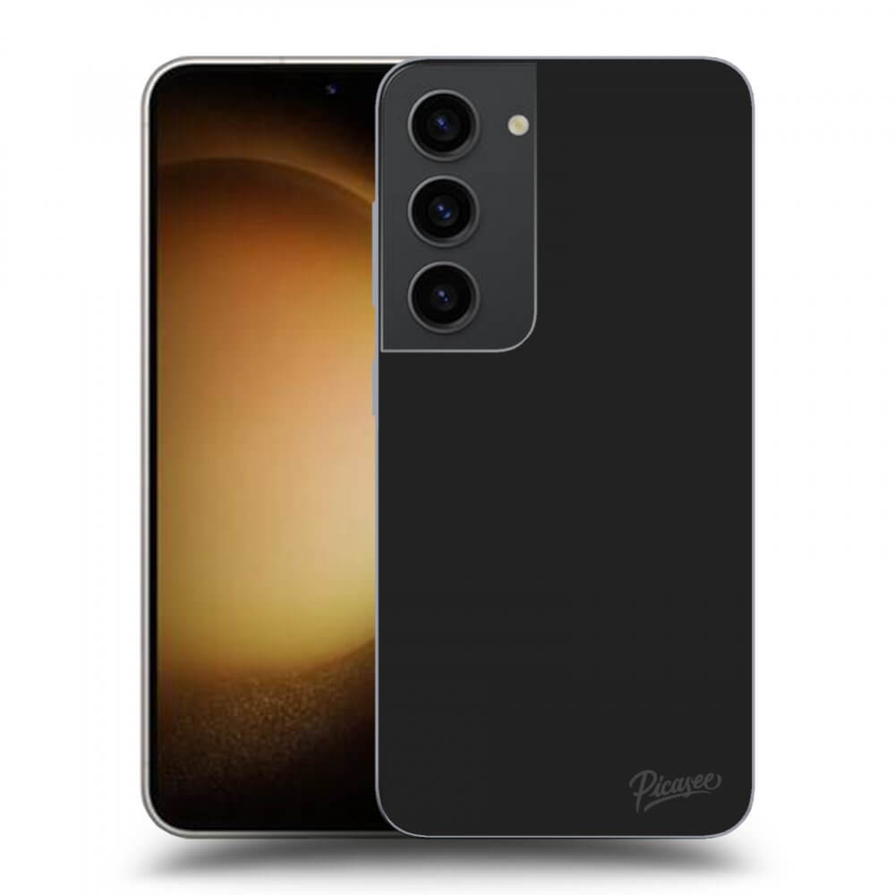 Picasee silikónový čierny obal pre Samsung Galaxy S23 5G - Clear