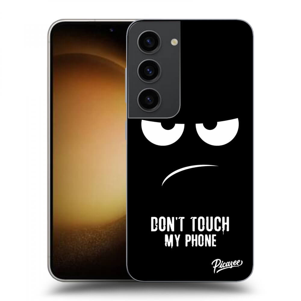 Picasee ULTIMATE CASE pro Samsung Galaxy S23 5G - Don't Touch My Phone