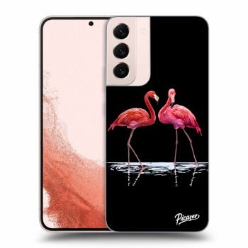 Obal pre Samsung Galaxy S23+ 5G - Flamingos couple