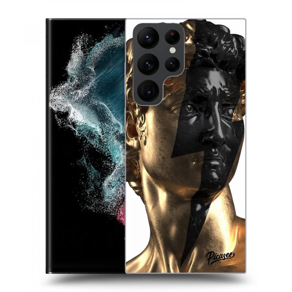 Picasee ULTIMATE CASE PowerShare pro Samsung Galaxy S23 Ultra 5G - Wildfire - Gold