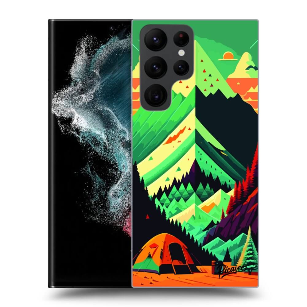 Picasee silikónový prehľadný obal pre Samsung Galaxy S23 Ultra 5G - Whistler