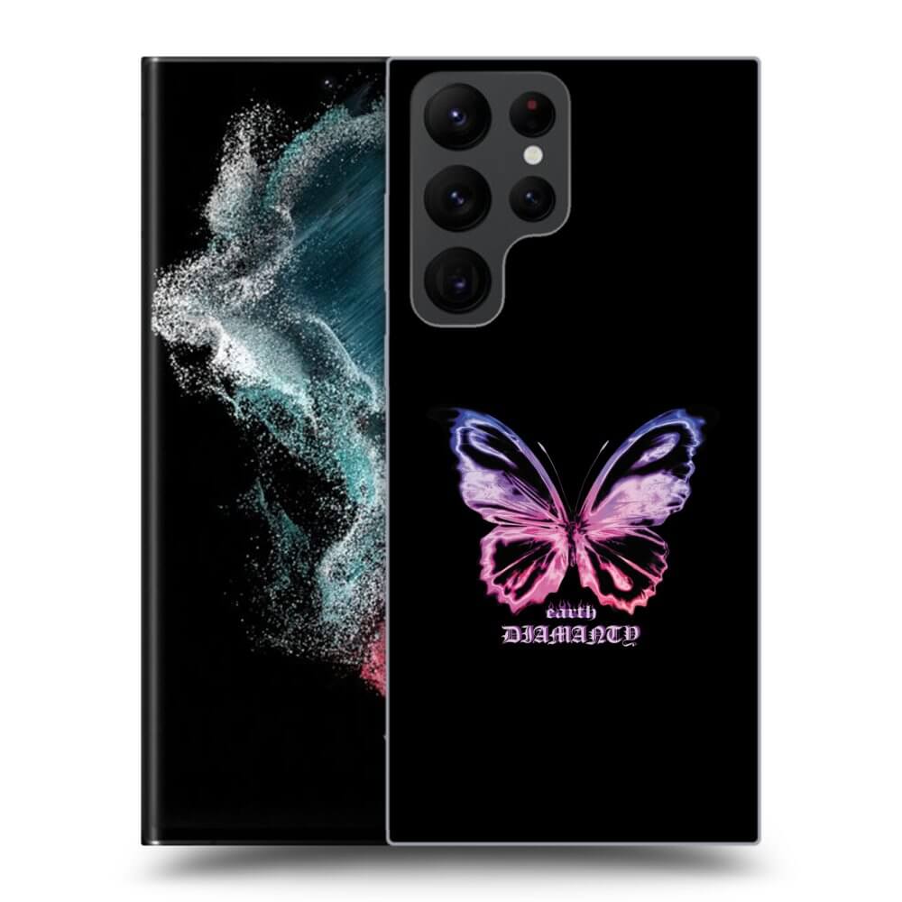 Picasee ULTIMATE CASE PowerShare pro Samsung Galaxy S23 Ultra 5G - Diamanty Purple