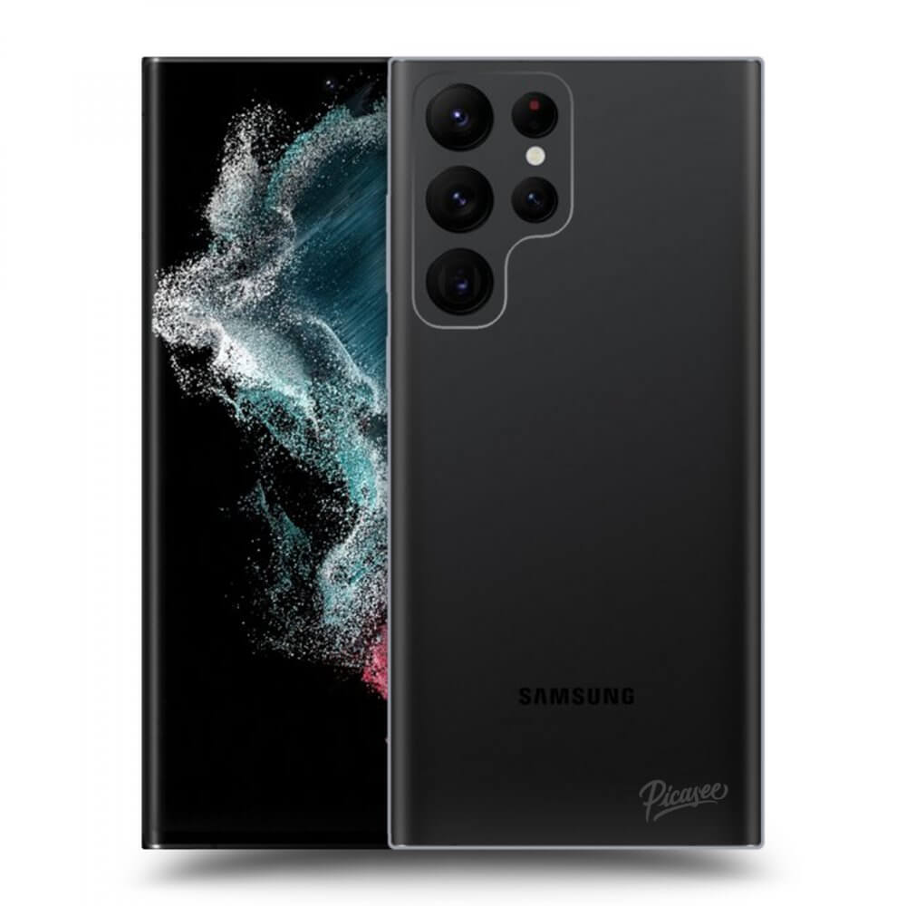 Picasee silikónový prehľadný obal pre Samsung Galaxy S23 Ultra 5G - Clear