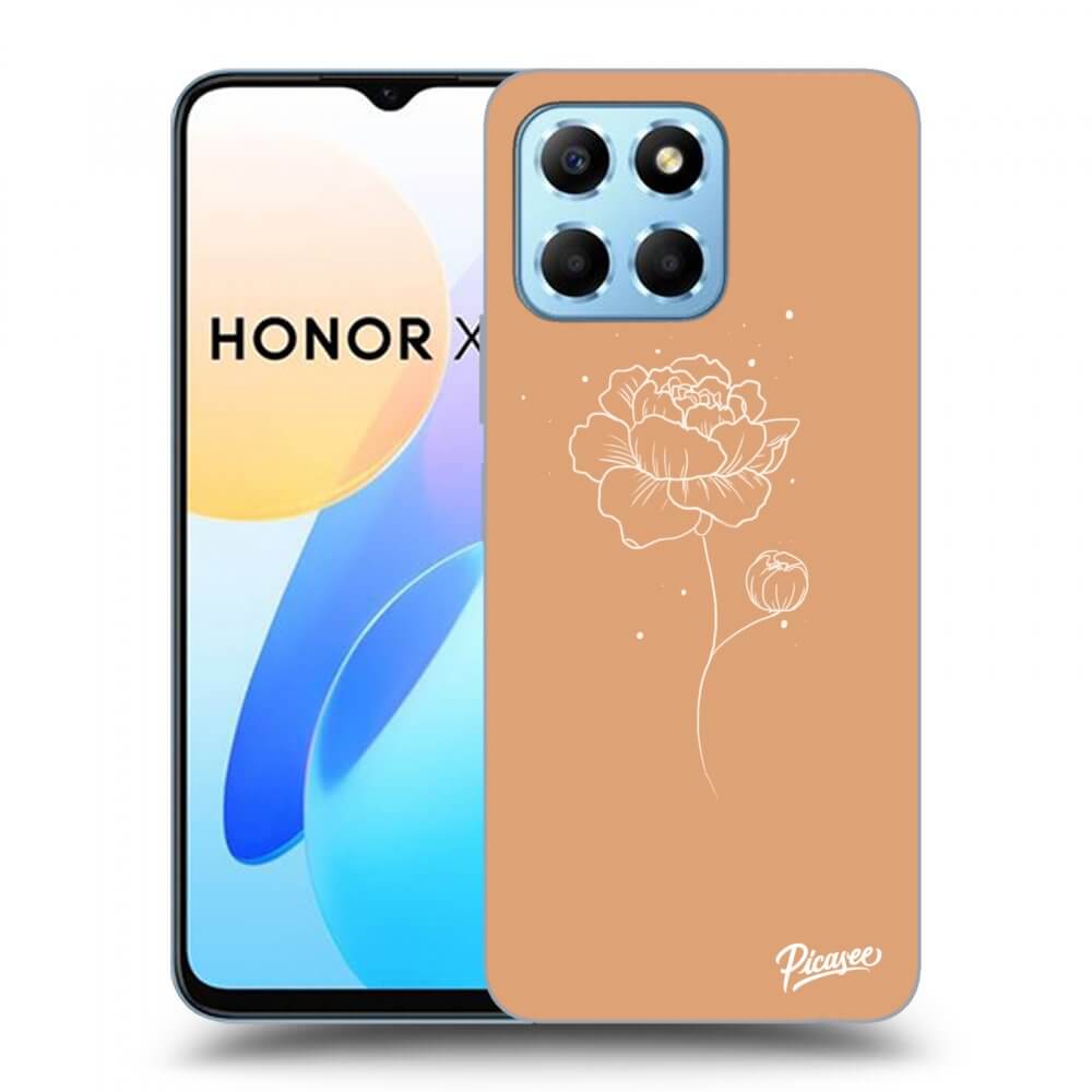Picasee ULTIMATE CASE pro Honor X8 5G - Peonies