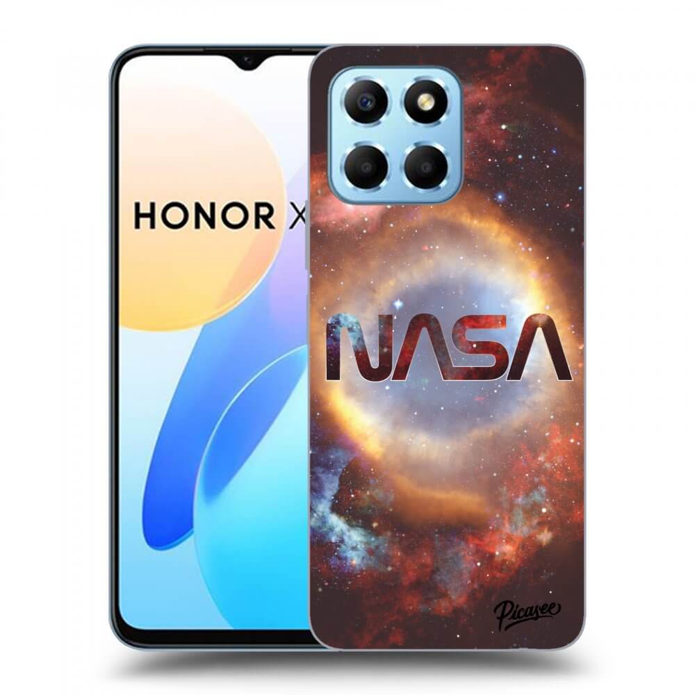 Picasee silikónový čierny obal pre Honor X8 5G - Nebula