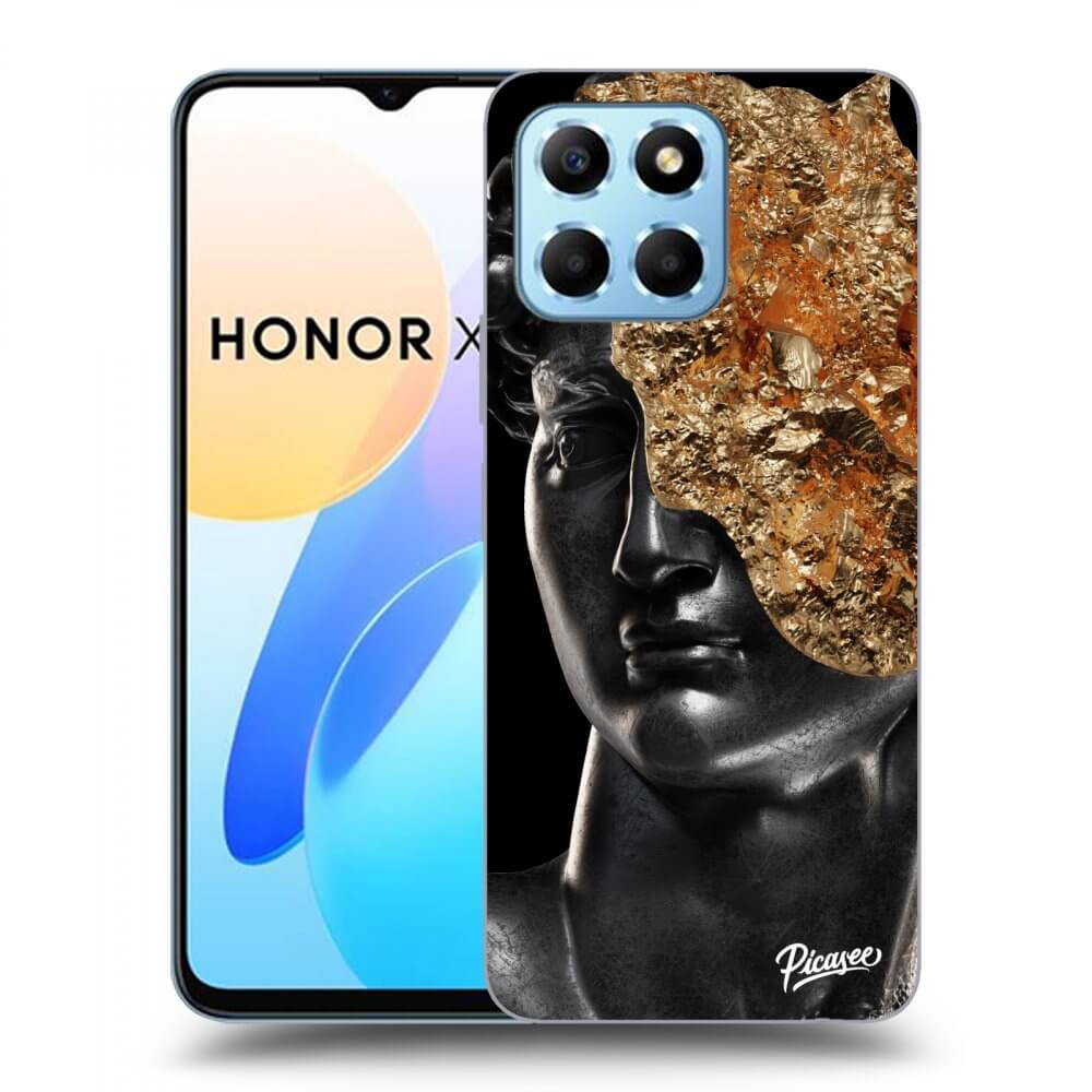 Picasee silikónový čierny obal pre Honor X8 5G - Holigger