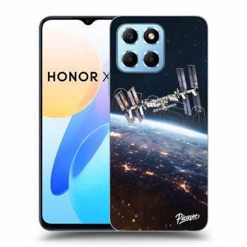 Picasee silikónový čierny obal pre Honor X8 5G - Station