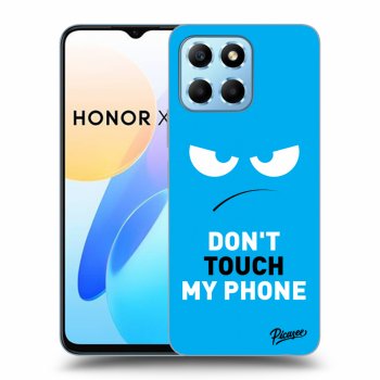 Obal pre Honor X8 5G - Angry Eyes - Blue