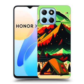 Picasee silikónový prehľadný obal pre Honor X8 5G - Montreal