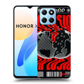 Picasee silikónový prehľadný obal pre Honor X8 5G - EXPLOSION
