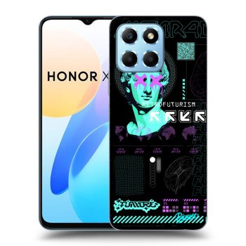 Picasee silikónový prehľadný obal pre Honor X8 5G - RETRO