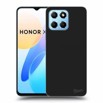 Picasee silikónový čierny obal pre Honor X8 5G - Clear