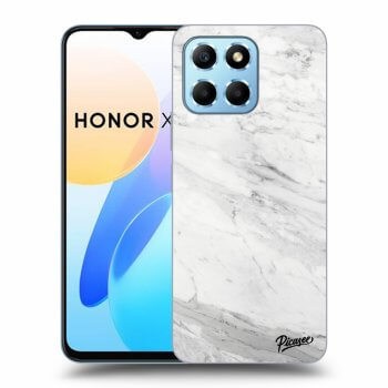 Obal pre Honor X8 5G - White marble