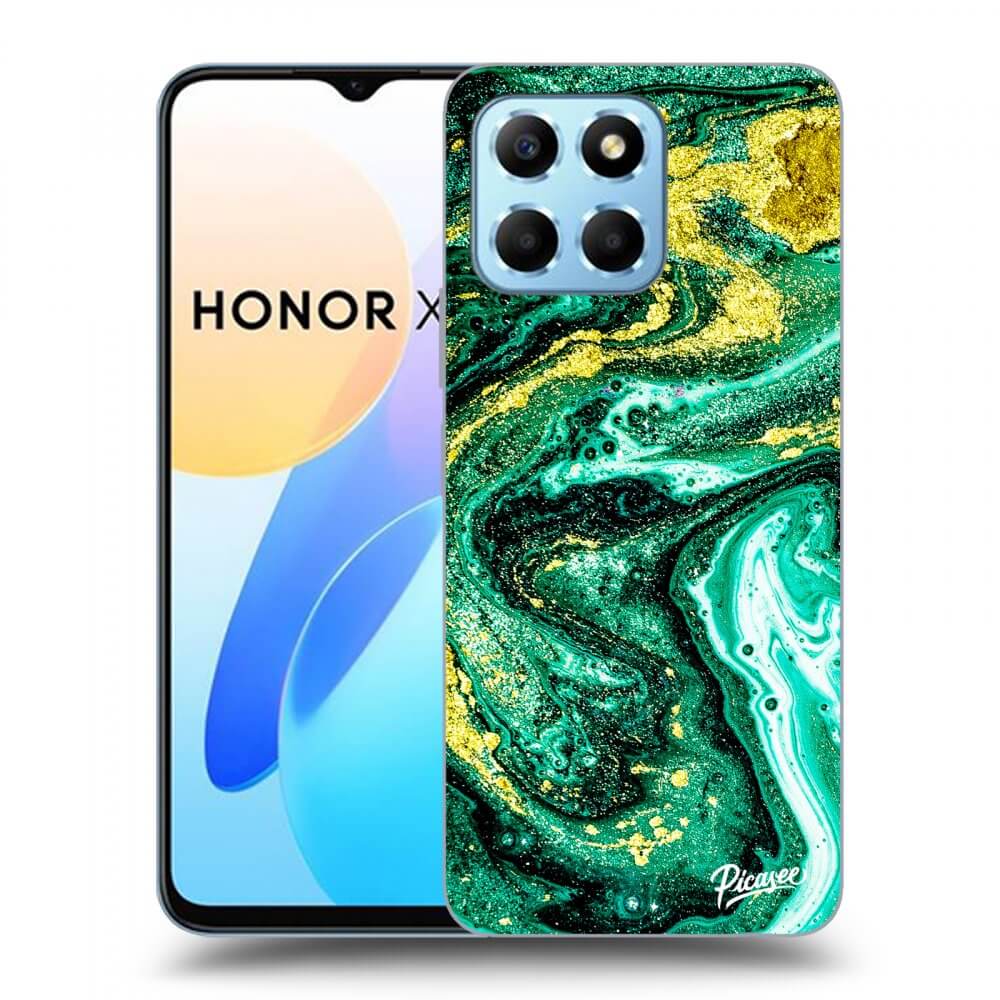 Picasee ULTIMATE CASE pro Honor X6 - Green Gold