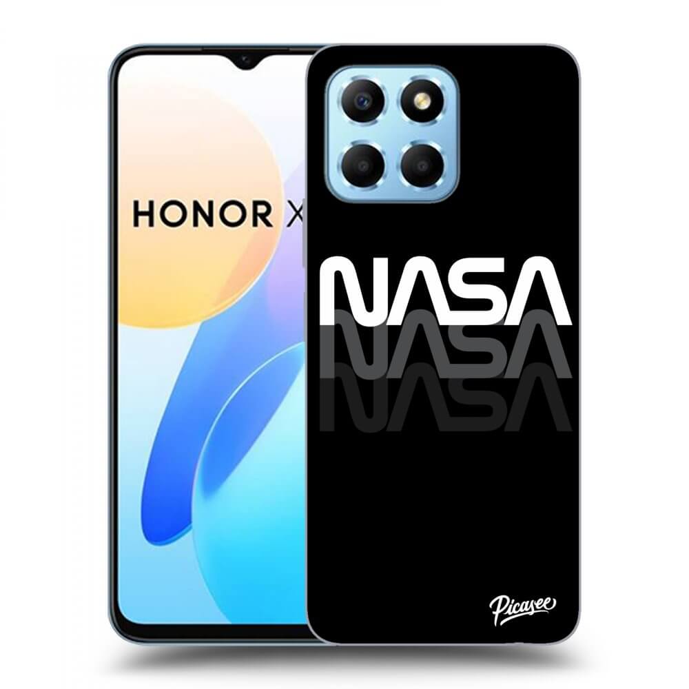 Picasee silikónový čierny obal pre Honor X6 - NASA Triple