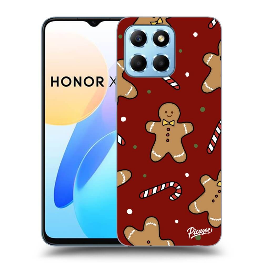 Picasee silikónový prehľadný obal pre Honor X6 - Gingerbread 2