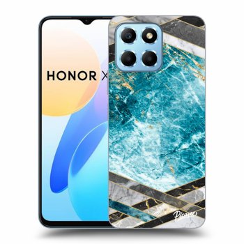 Obal pre Honor X6 - Blue geometry