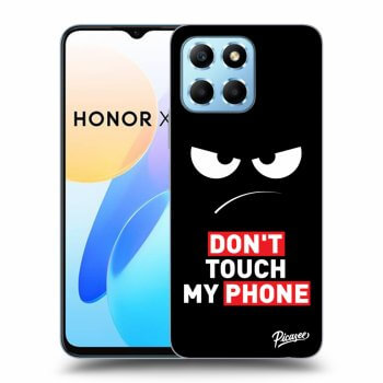 Obal pre Honor X6 - Angry Eyes - Transparent