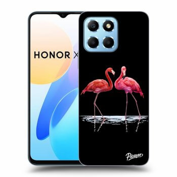 Picasee ULTIMATE CASE pro Honor X6 - Flamingos couple