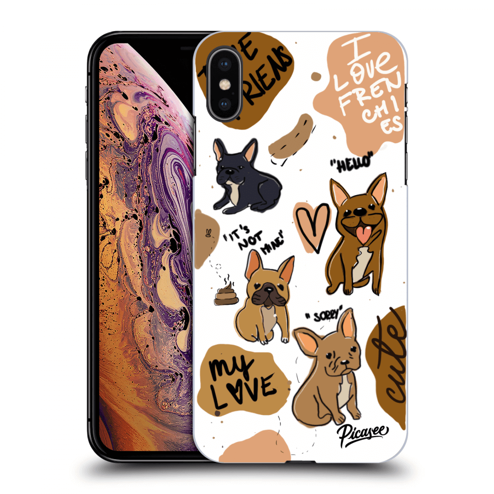Picasee ULTIMATE CASE pro Apple iPhone XS Max - Frenchies