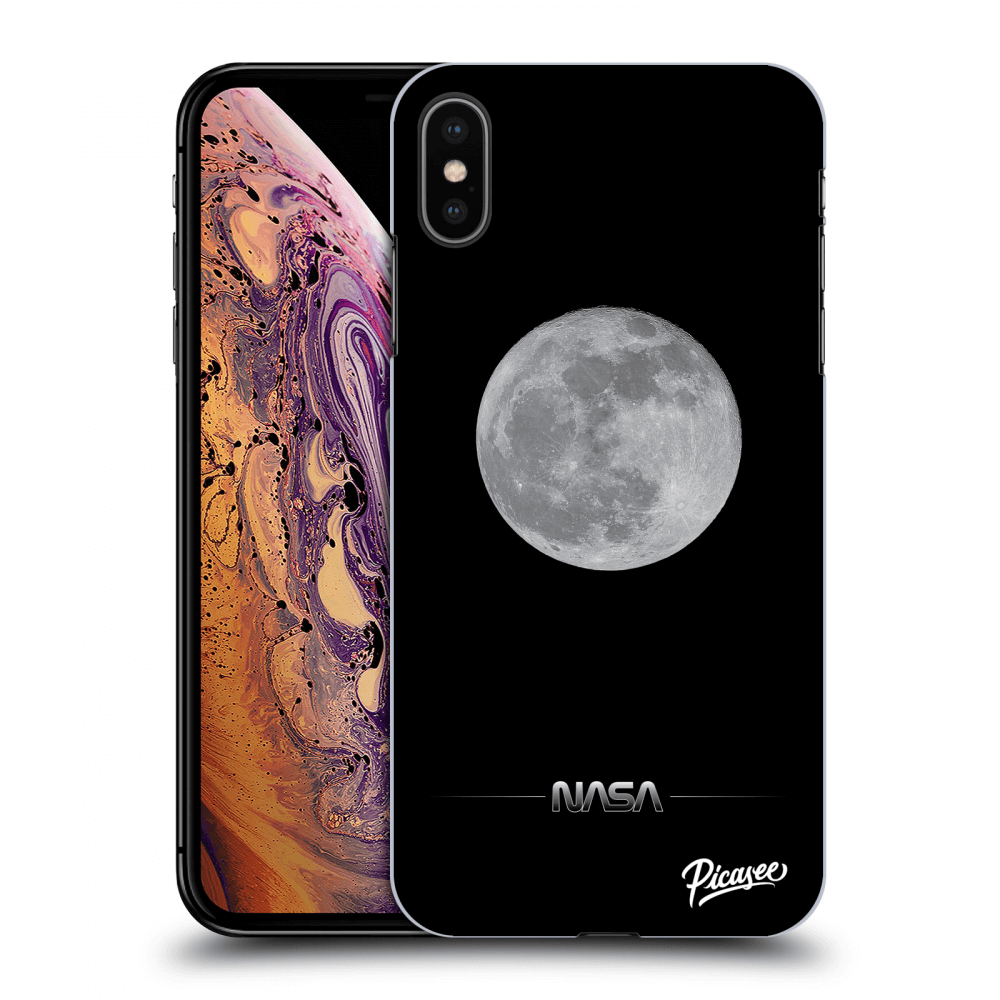 Picasee ULTIMATE CASE pro Apple iPhone XS Max - Moon Minimal