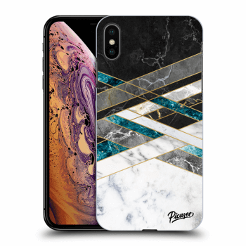 Picasee ULTIMATE CASE pro Apple iPhone XS Max - Black & White geometry