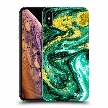 Obal pre Apple iPhone XS Max - Green Gold