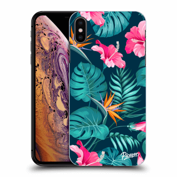 Obal pre Apple iPhone XS Max - Pink Monstera