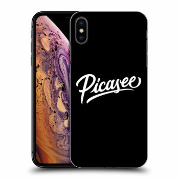 Obal pre Apple iPhone XS Max - Picasee - White