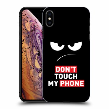 Obal pre Apple iPhone XS Max - Angry Eyes - Transparent