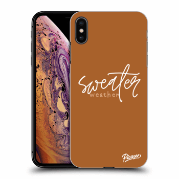 Obal pre Apple iPhone XS Max - Sweater weather