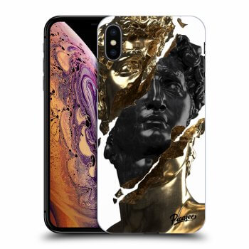 Picasee ULTIMATE CASE pro Apple iPhone XS Max - Gold - Black