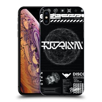 Obal pre Apple iPhone XS Max - BLACK DISCO