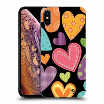 Picasee ULTIMATE CASE pro Apple iPhone XS Max - Colored heart