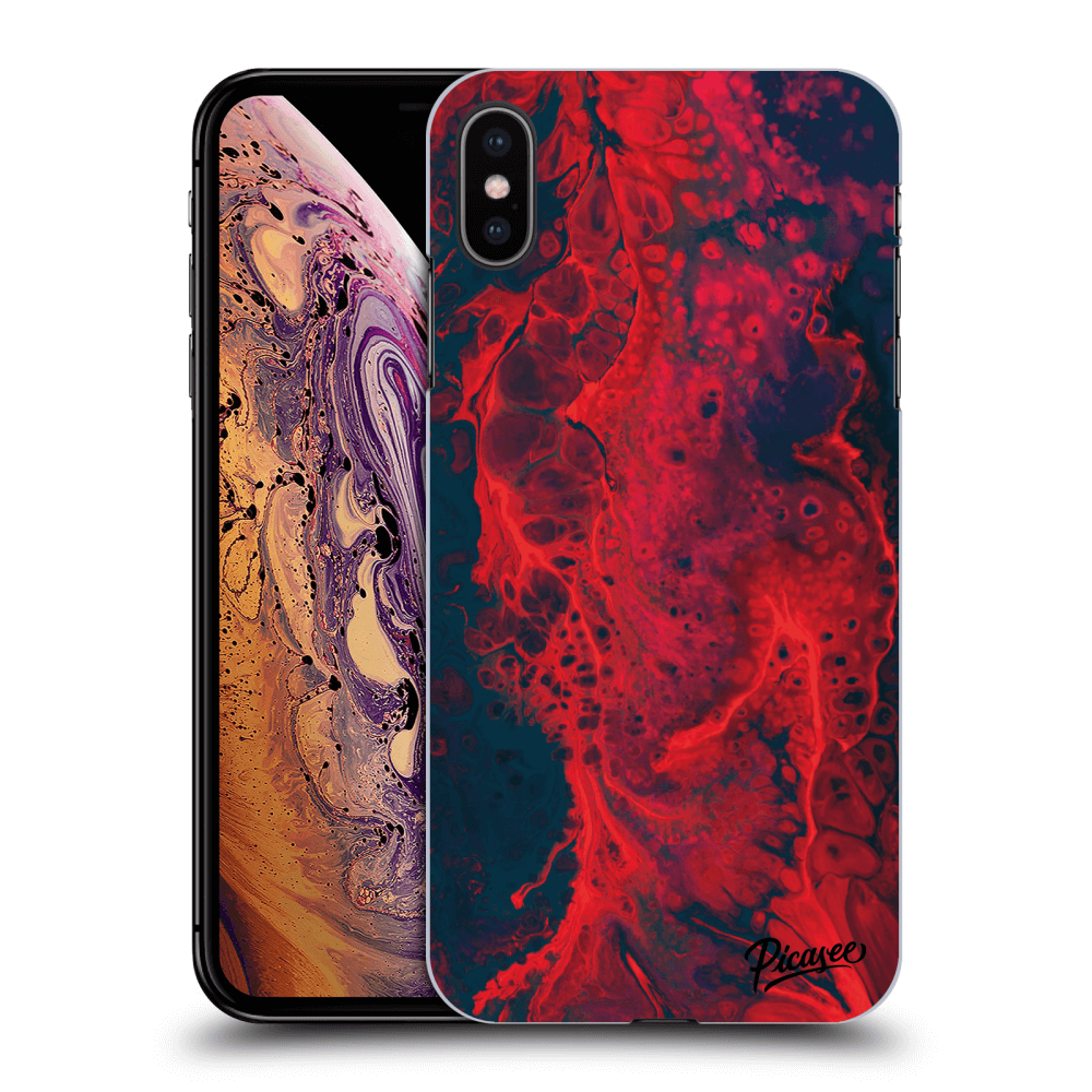 Picasee ULTIMATE CASE pro Apple iPhone XS Max - Organic red