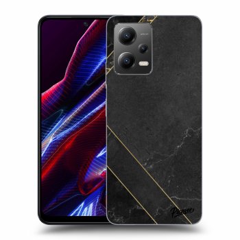 Obal pre Xiaomi Poco X5 - Black tile