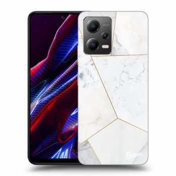 Obal pre Xiaomi Poco X5 - White tile