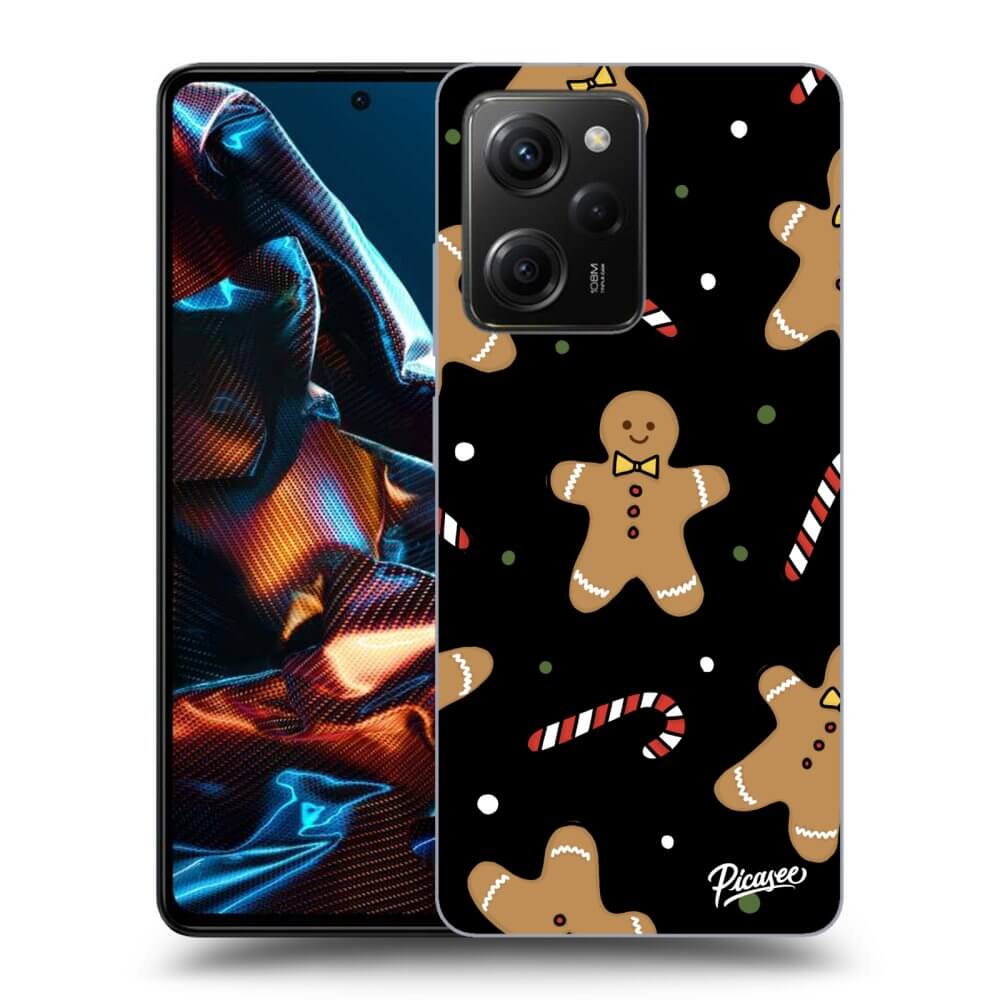 Picasee silikónový čierny obal pre Xiaomi Poco X5 Pro - Gingerbread