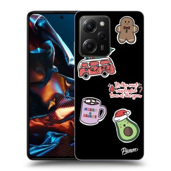 Obal pre Xiaomi Poco X5 Pro - Christmas Stickers
